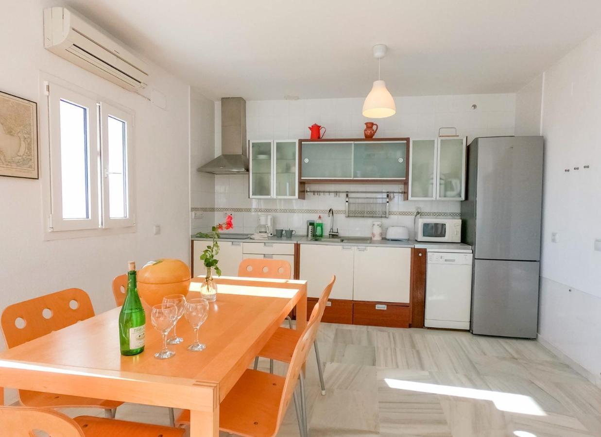 Terraza Trafalgar Apartamento Tipo Penthouse Con Enorme Terraza Y Vistas Al Mar โกนิล เด ลาฟรอนเตรา ภายนอก รูปภาพ