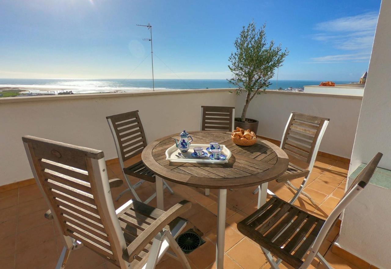 Terraza Trafalgar Apartamento Tipo Penthouse Con Enorme Terraza Y Vistas Al Mar โกนิล เด ลาฟรอนเตรา ภายนอก รูปภาพ